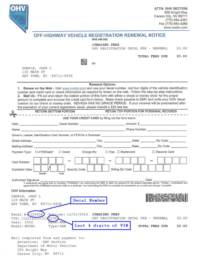 How to Notify the Nevada DMV of an Address Change? - MovingWaldo